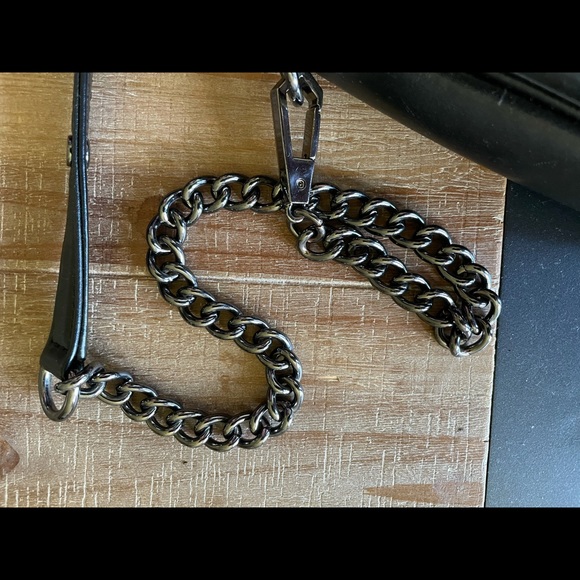 rebecca minkoff mini mac black with gunmetal hw - Picture 7 of 8